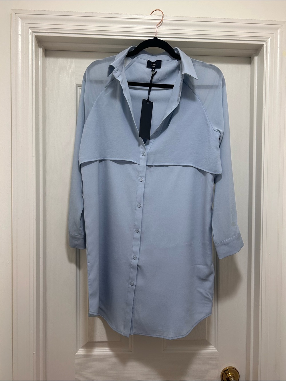 RO&DE noir Light shirt dress - M